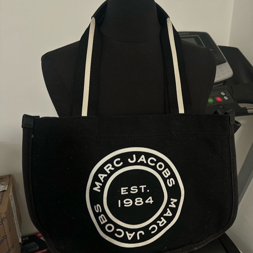 Marc Jacobs Black and White Tote Bag